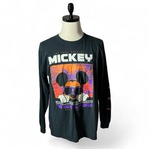 Vintage Mickey Mouse Long Sleeve T-Shirt 1928‎ Never Stop Dreaming Graphic